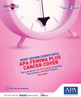 APA Femina Cancer Cover: Every Seconds Counts with Femina Plus Cancer Cover