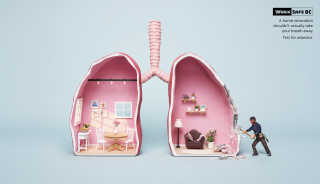 WorkSafeBC: Asbestos: Living Room