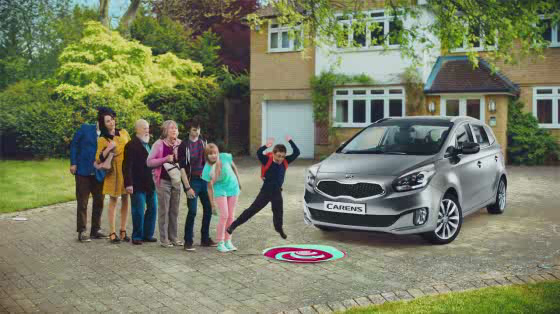 Kia Motors UK: Kia Carens Simpsons Idents - vortex