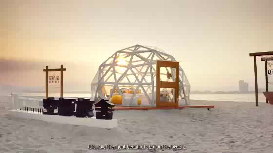 Corona: Recycled Glass Dome Lodge