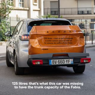Skoda: The less trunk space you have, the more Škoda gifts