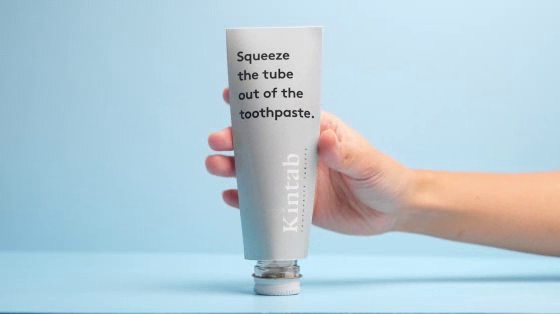 Kintab: The Tubeless Toothpaste