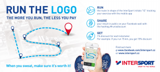 Intersport: Run the logo