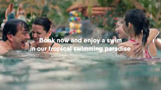 Center Parcs: Rain Billboard
