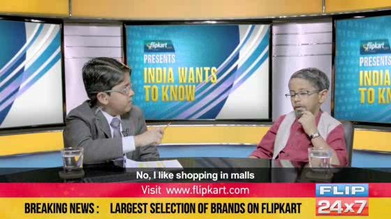 Flipkart.com: India Wants To Know - Mr. Roy