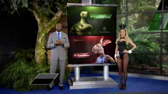 Mercedes-Benz: Showdown with Jerry Rice and Playboy Bunny