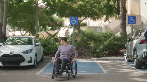 Israel Accessibility Association / Day of Disabled Persons: Don't Park There