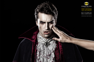 ONG Começo de Vida: VAMPIRE / They can read, they can imagine.