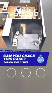 Western Australia Police Force: Crack the Case AR Filter - Home