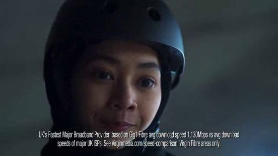 Virgin Media: Skatergirl