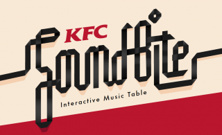 KFC: Sound Bite Interactive Record Table
