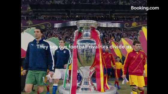 Booking.com / UEFA EURO 2020: Rivals Reunited