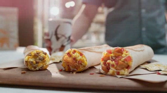Taco Bell Toasted Breakfast Burritos: Wake Up