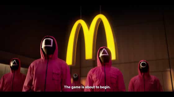 McDonald's: Squid Game Meal – Dare To Play