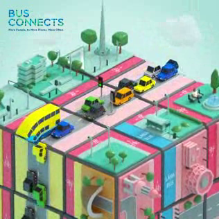 BusConnects: Dublin Rubik's Cube Animation 1