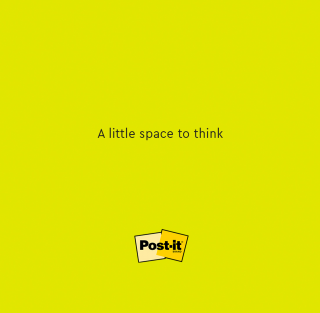 Post It®: A little space to think