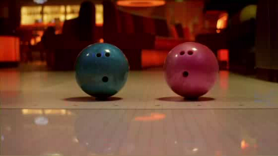 Lucky Strike Bowling: Bowling balls