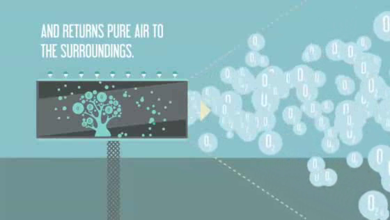 UTEC: Air Purifying Billboard