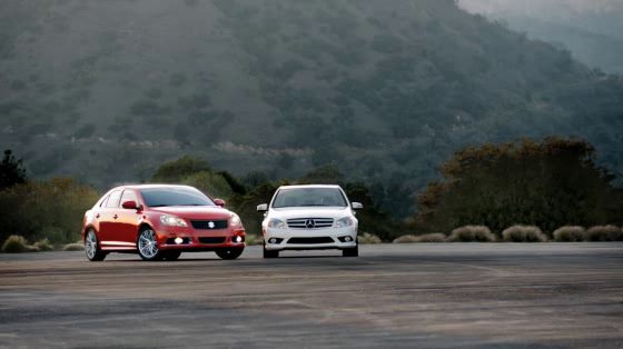 Suzuki: Kizashi Vs. Mercedes