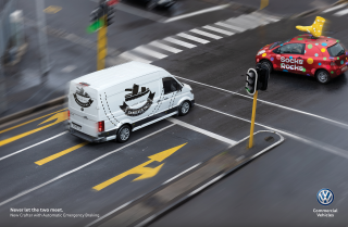 Volkswagen Crafter Van: Never let the two meet - Socks & Sandals