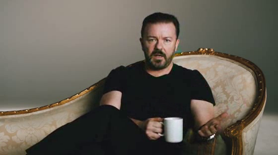 Optus: Ricky Gervais 'They'll use it.'