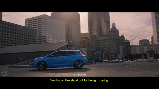 Toyota Corolla Hatchback: Anthem