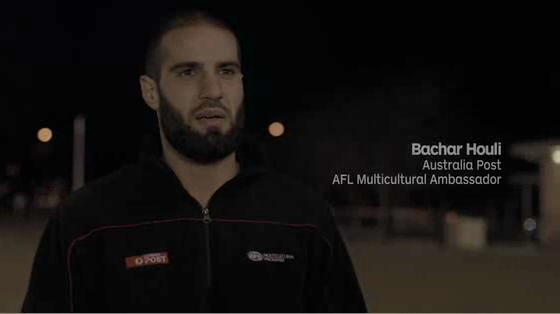 Australia Post + AFL: Australia Post AFL | Multicultural Partners | Bachar Houli