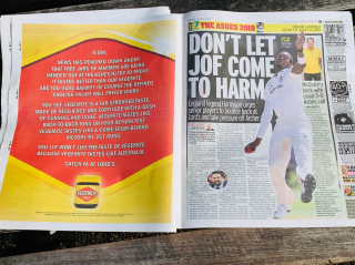 Vegemite: Catch Ya at Lord's