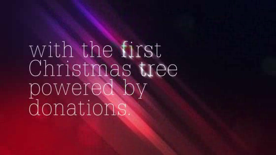 Westpac: The First Christmas Tree Powered By Donations