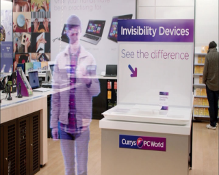 Currys PC World: Gadget Show Idents - Invisibility Device