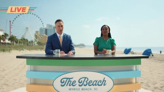 Visit Myrtle Beach & Myrtle Beach Area Chamber of Commerce:  Strongman Attempts Record Beach Gear Carry in Myrtle Beach