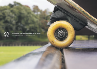 Volkswagen: Go faster - Skateboarder