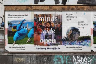 The Sydney Morning Herald & The Age: Minds Wide Open - Posters