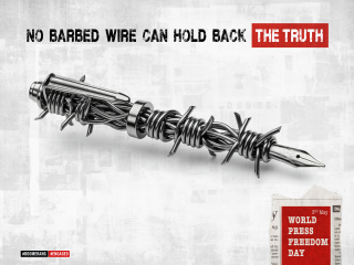 Great Cause: NO BARBED WIRE CAN HOLD BACK THE TRUTH