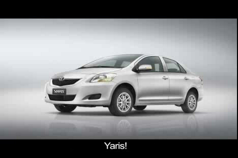 Toyota: It's a Yaris