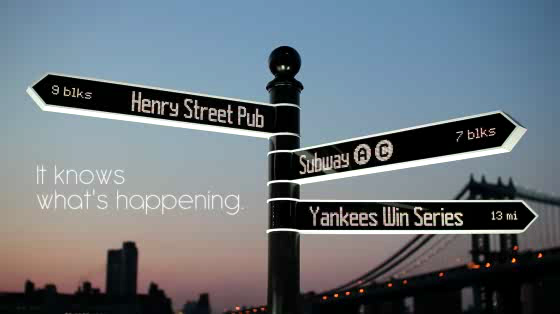 Points: The Most Advanced Directional Sign