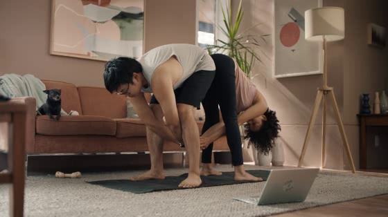 Bell Canada: Couples Yoga
