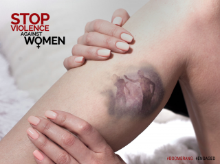 Great cause: Stop Violence Against Women