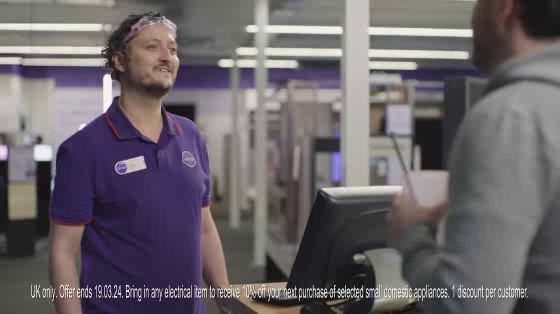 Currys PC World: Drenched - Small Appliance Trade-In