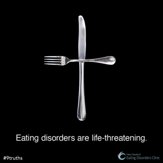 New Zealand Eating Disorders Clinic: Knife and Fork Cross