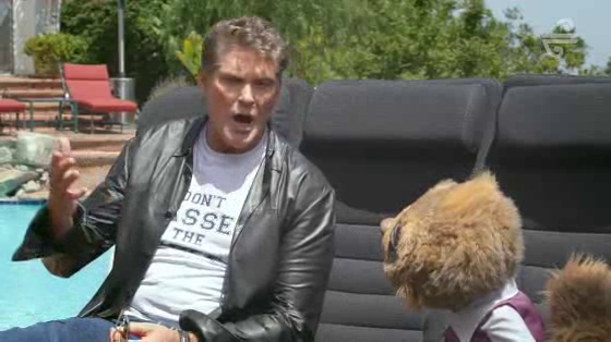 Air New Zealand: David Hasselhoff - On the Skycouch with Rico