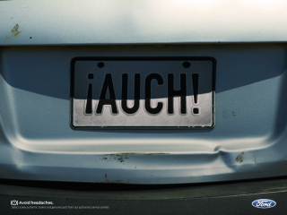 Ford cincuentenario: Crashes