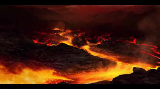 Volvic: Eruption