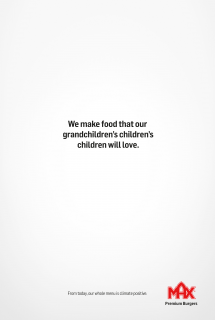 Max Burgers: Climate positive