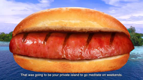Intralot: Sausage sandwich
