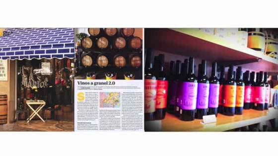 Casa Mariol: Wine ink