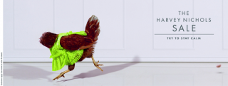 Harvey Nichols Summer Sale: Headless womenswear chicken