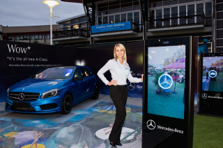 Mercedes-Benz Australia:  A-Class In-car projection