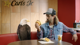 Carl's Jr: More American than . . . Eagles
