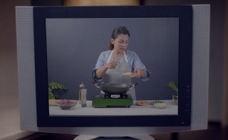 Kimball: Cooking show.
